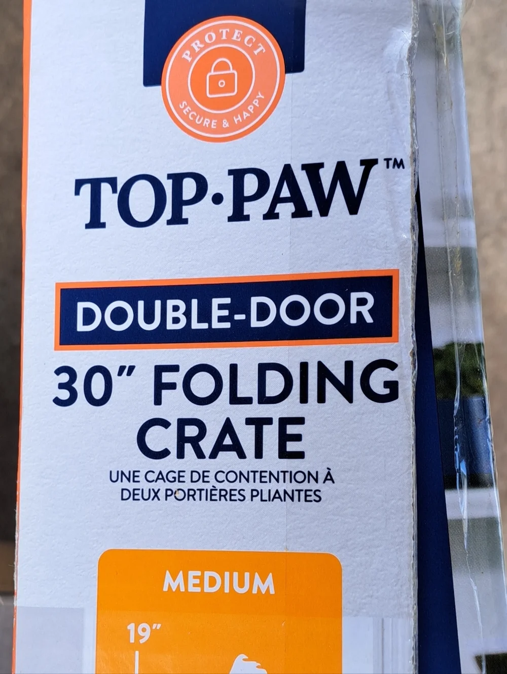 Top Paw Black Double-Door 30